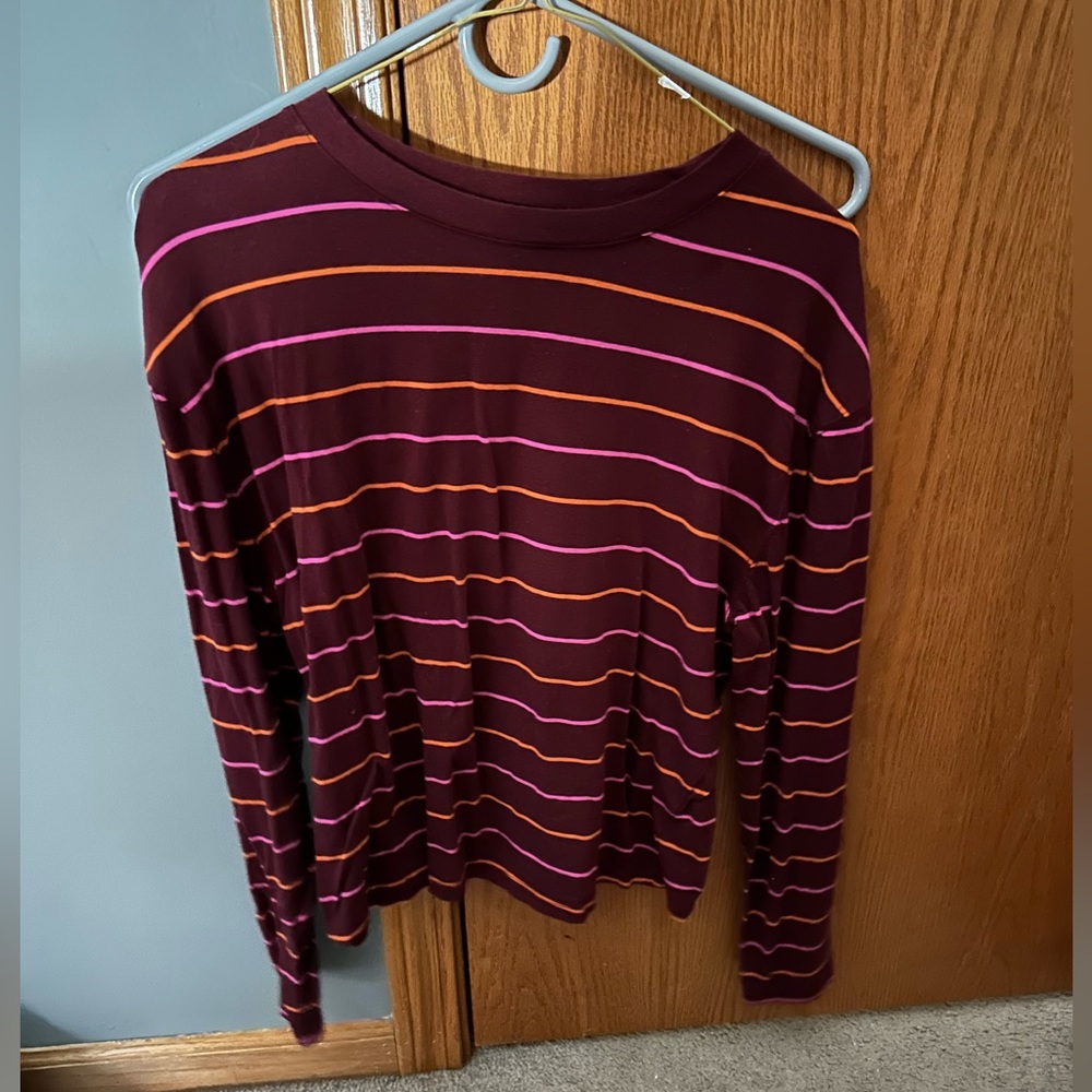 Women’s striped long sleeve